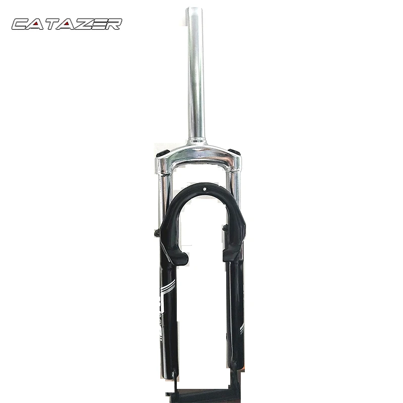 

Bicycle Fork 26er Mountain Bike Fork Suspension Fork Half Disc Brake Bike Aluminum Front Fork TPR Manual Lockout Fork