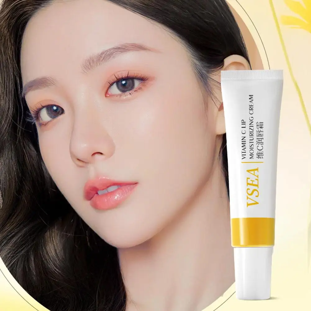 Vitamin C Hydrating Lip Balm Nourish And Soothes Dry Lips, Cosmetics Moisturizing Cracked Care Cream Lip Lip Nourishing Lin D9J3