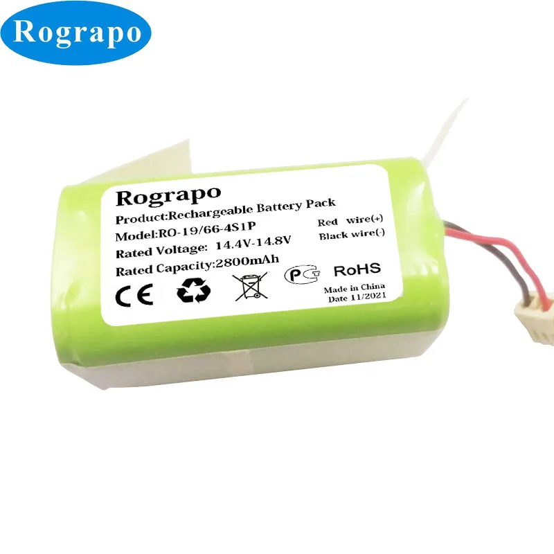 

New 3400mAh/2800mAh Li-ion Battery Pack For Redmond RV-R670S Robot Vacuum Cleaner Accumulator