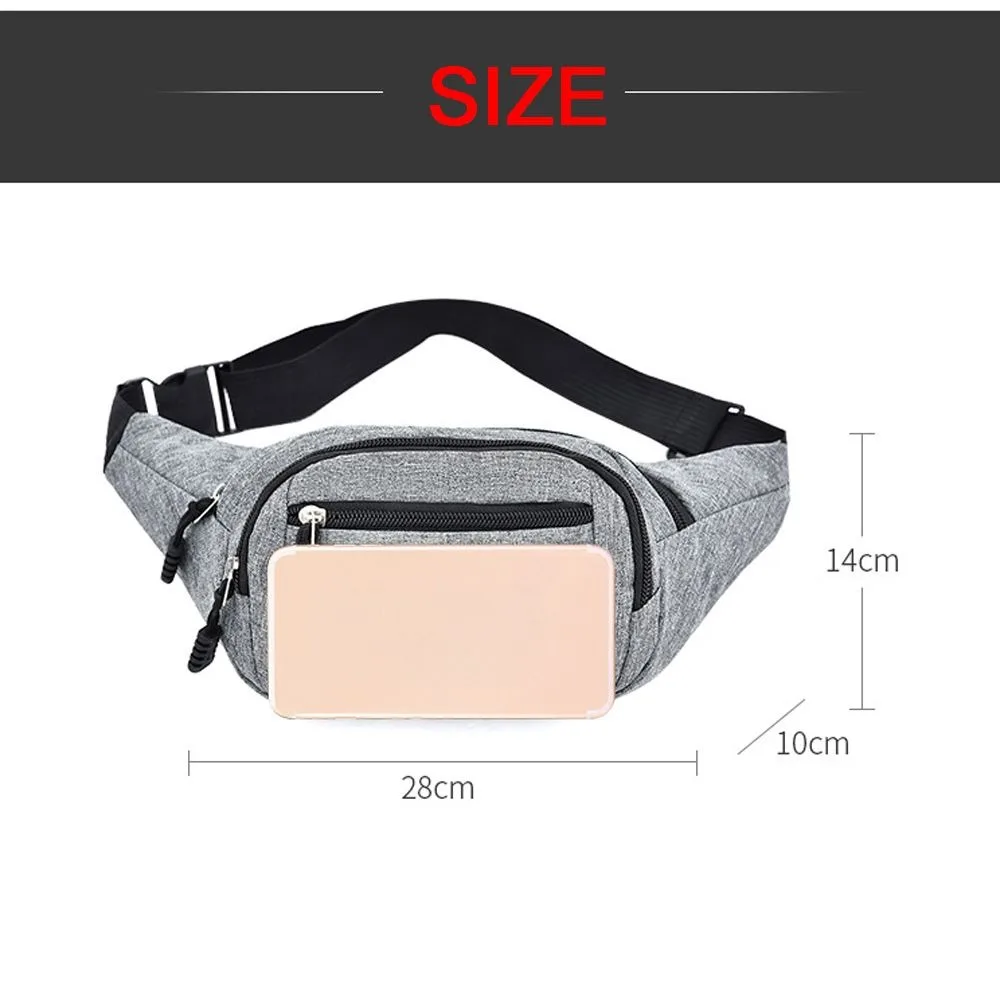 Women Waist Bag Hip Belly Banana Bum Chest Belt For Men Male Female Fanny Pack Pouch Purse Purse Kidney Row Bum Bag