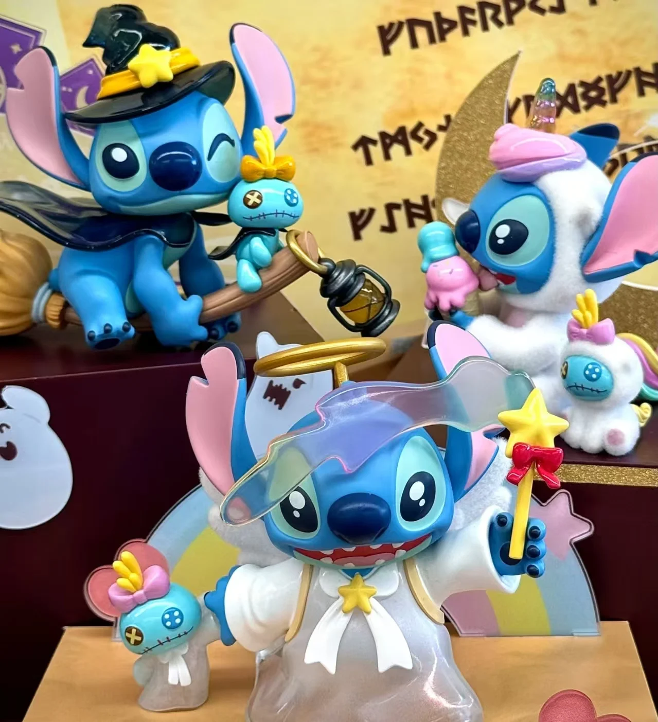 Stitch's Bizarre Diary 2.0 Series Blind Box Handmade Stitch Model Trendy Play Desktop Ornament Home Cartoon Decoration Kawaii