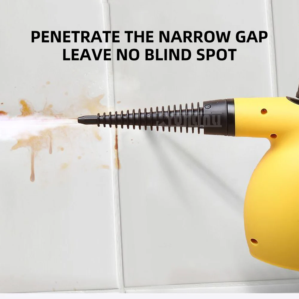 450ml 고압 스팀 청소기 다기능 가정용 주방 청소기 조절 가능한 노즐 포함