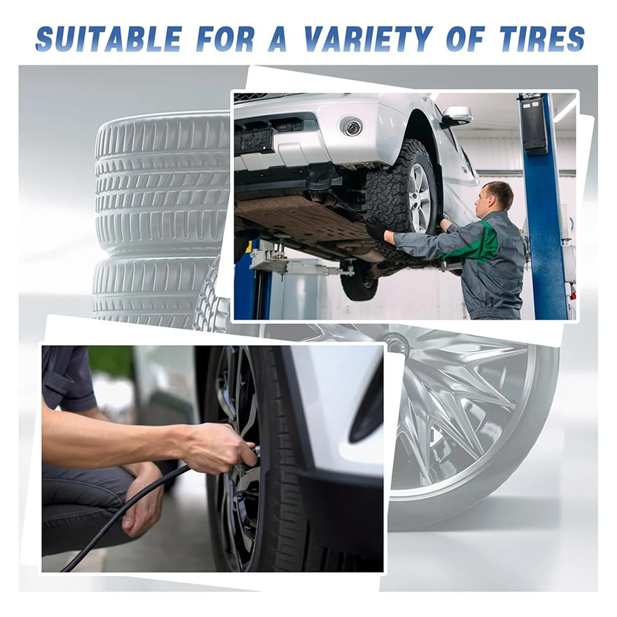 

AD08_32 Pcs Double Seal Valve Stem Cap Inflate Tire Valve Caps Flow Through Tires Air Cap Metal Valve Cap