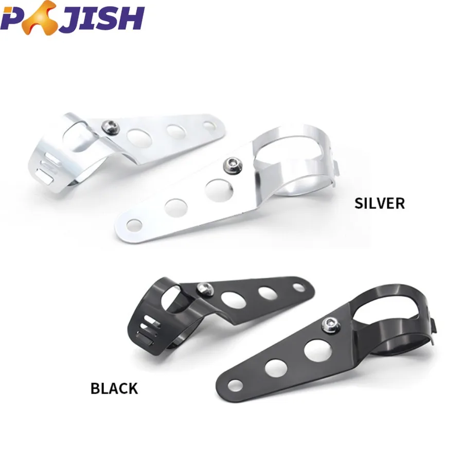 

Motorcycle Modified Accessory Headlight Mounting Bracket 35-43mm Universal LED Headlight Mount Bracket Light Holder