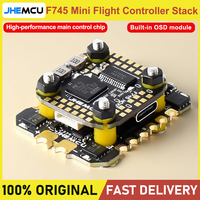 JHEMCU F745 Mini Flight Controller Stack ICM42688 F745 NOXE Flight Controller BL32 45A 60A 4in1 ESC 3-6S 20X20mm for FPV Drones