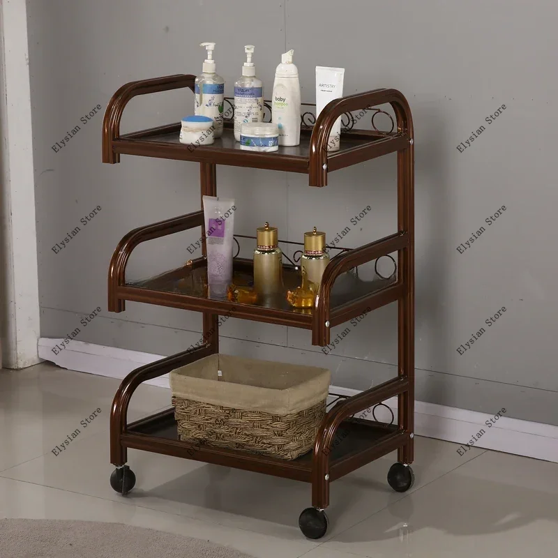 Beauty Rolling Cart Bedroom Bedside Salon Trolley Barbershop Kitchen   Carrello Attrezzi  Furniture HYST