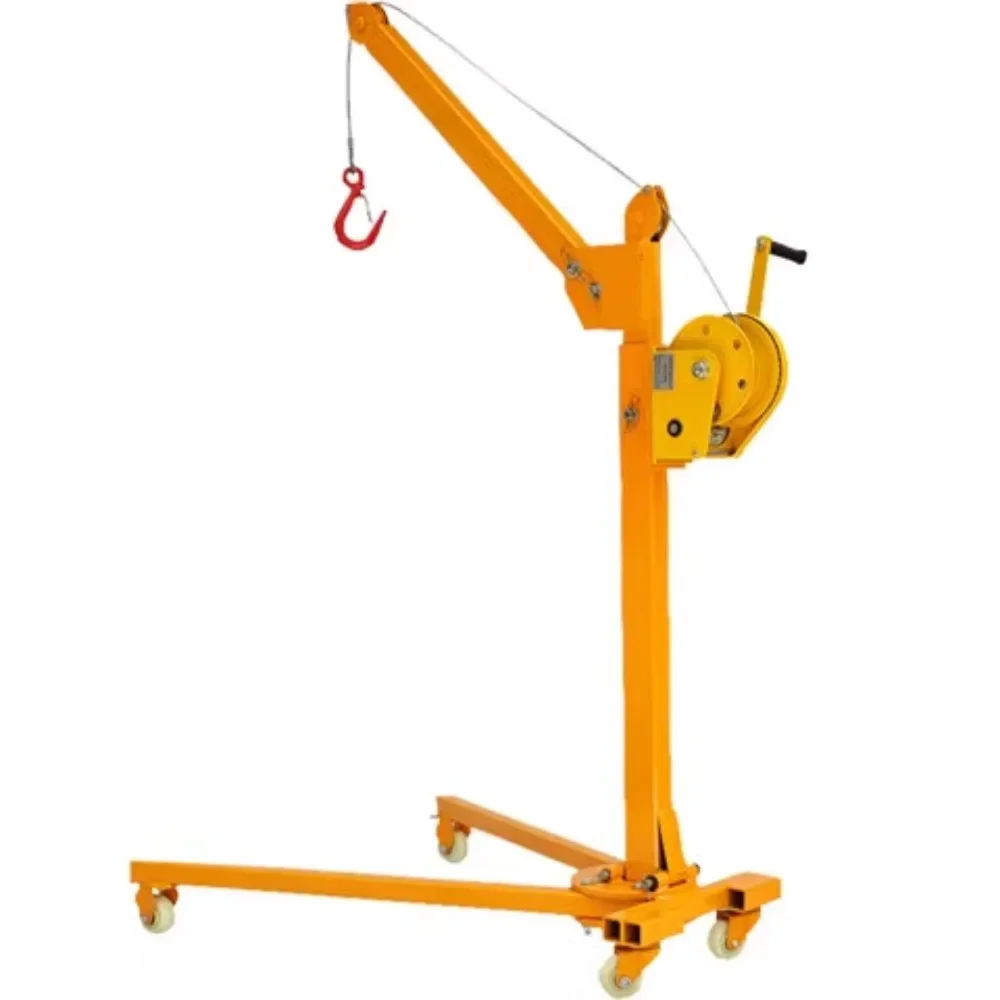 

Mobile small crane bracket simple vehicle lift