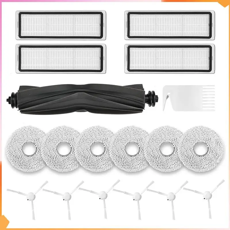 Spare Parts For Dreame L10S Ultra, L10 Ultra Robot Vacuum Cleaner With Main Brush HEPA Filter