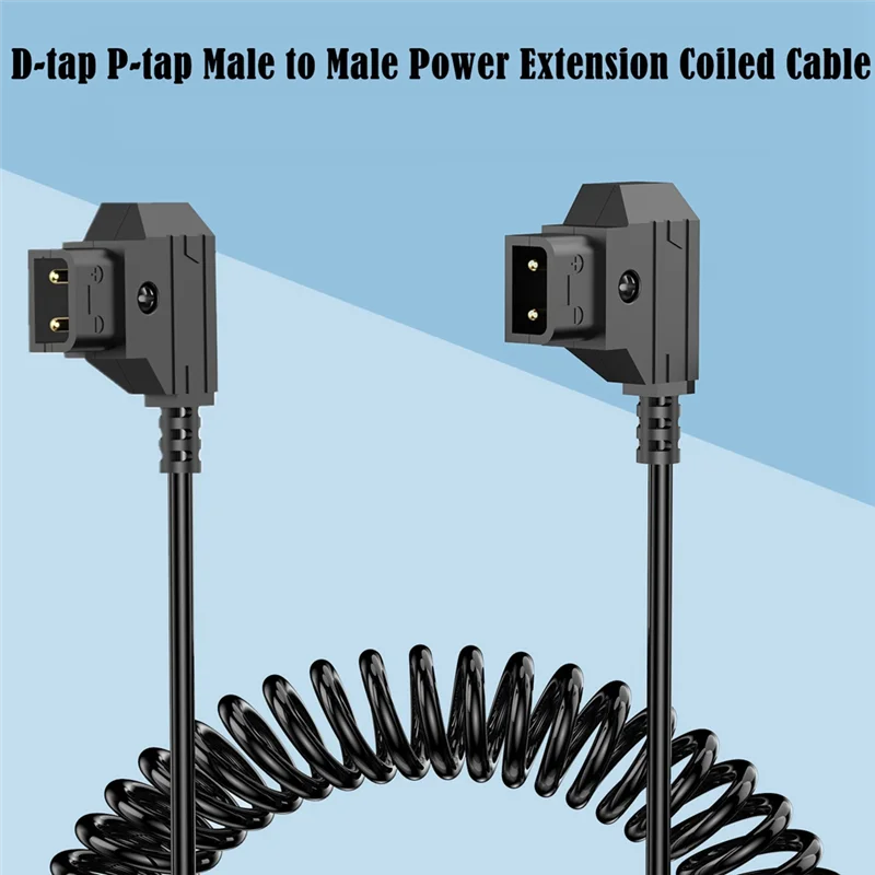 Daily D-TAP Dual Head Adapter Cable For V-Port Cameras, B-Type Antong, 12V-24V High Current  For Various Camera Models