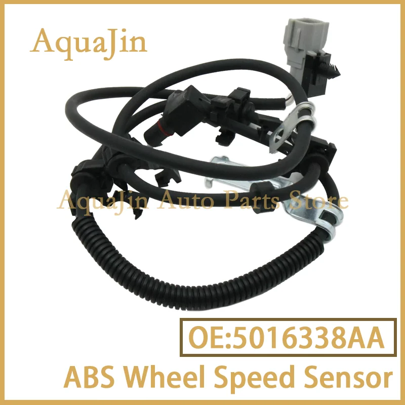 5016338AA Sensor de velocidad de rueda delantera izquierda derecha ABS para Dodge Dakota Durango 2000 ~ 2003 2001 2002 coche Auto OE 5016338AB ALS8 5S6544