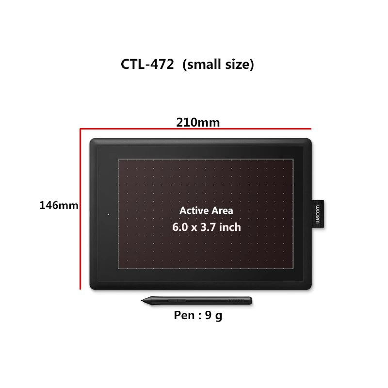 One by Wacom 8.3 x 5.7