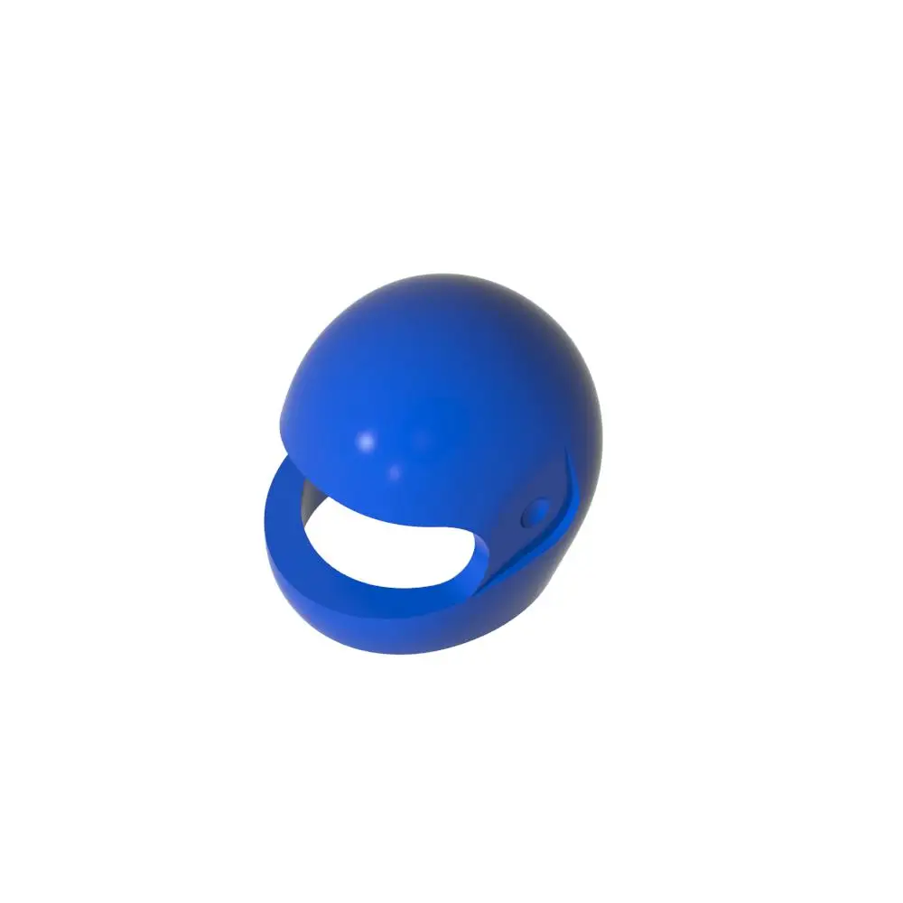 Gobricks 1 STÜCK 30124 Standard Helmsteine Kompatibel MOC Baustein Erwachsene Kinder DIY Spielzeug Modell Zubehör Kopfschmuck ﻿ Modell