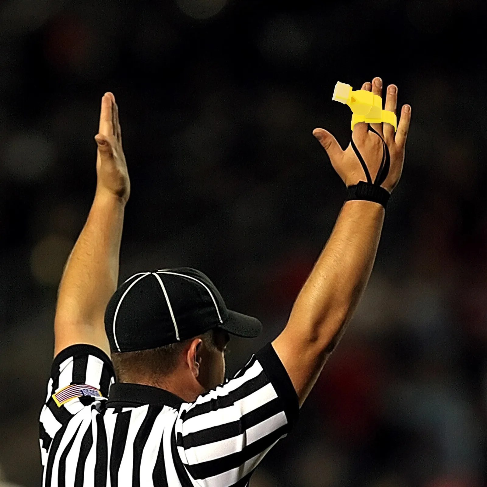 

Набор из 4 громких свистков из АБС-пластика для выживания на природе, с кольцевым дизайном, маленькие, для безопасности, походов, спорта, тренеров, судей, учителей, экстренных ситуаций