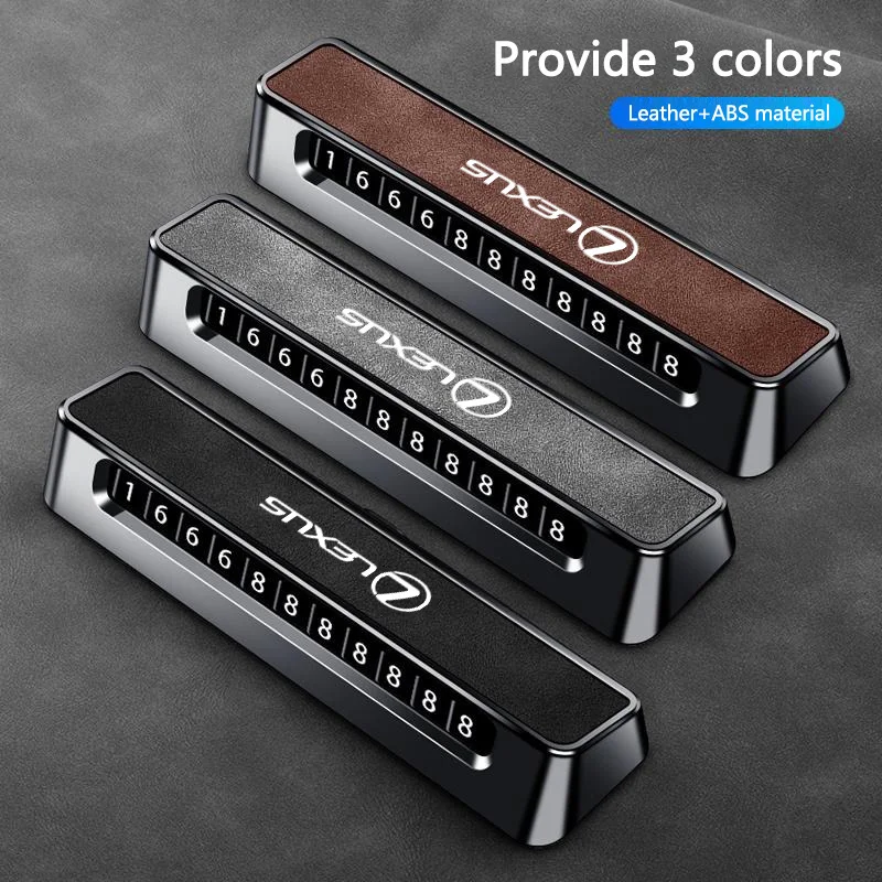 

Alloy Mobile Phone Temporary Parking Number Plate For Lexus ES300 RX330 RX300 GS300 IS250 IS200 CT200h IS300 NX RX LX Accessory