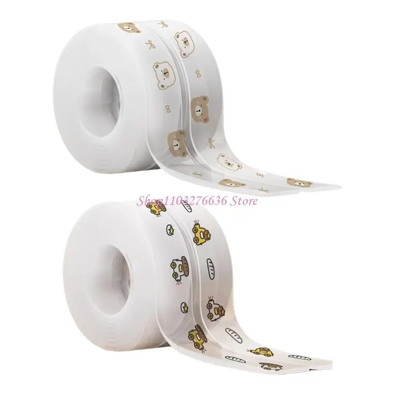 

R6FD Cartoon Furniture Corner Cushion with Wide Coverage Acrylic Adhesive Safety Guard for Tables Window and Cabinets