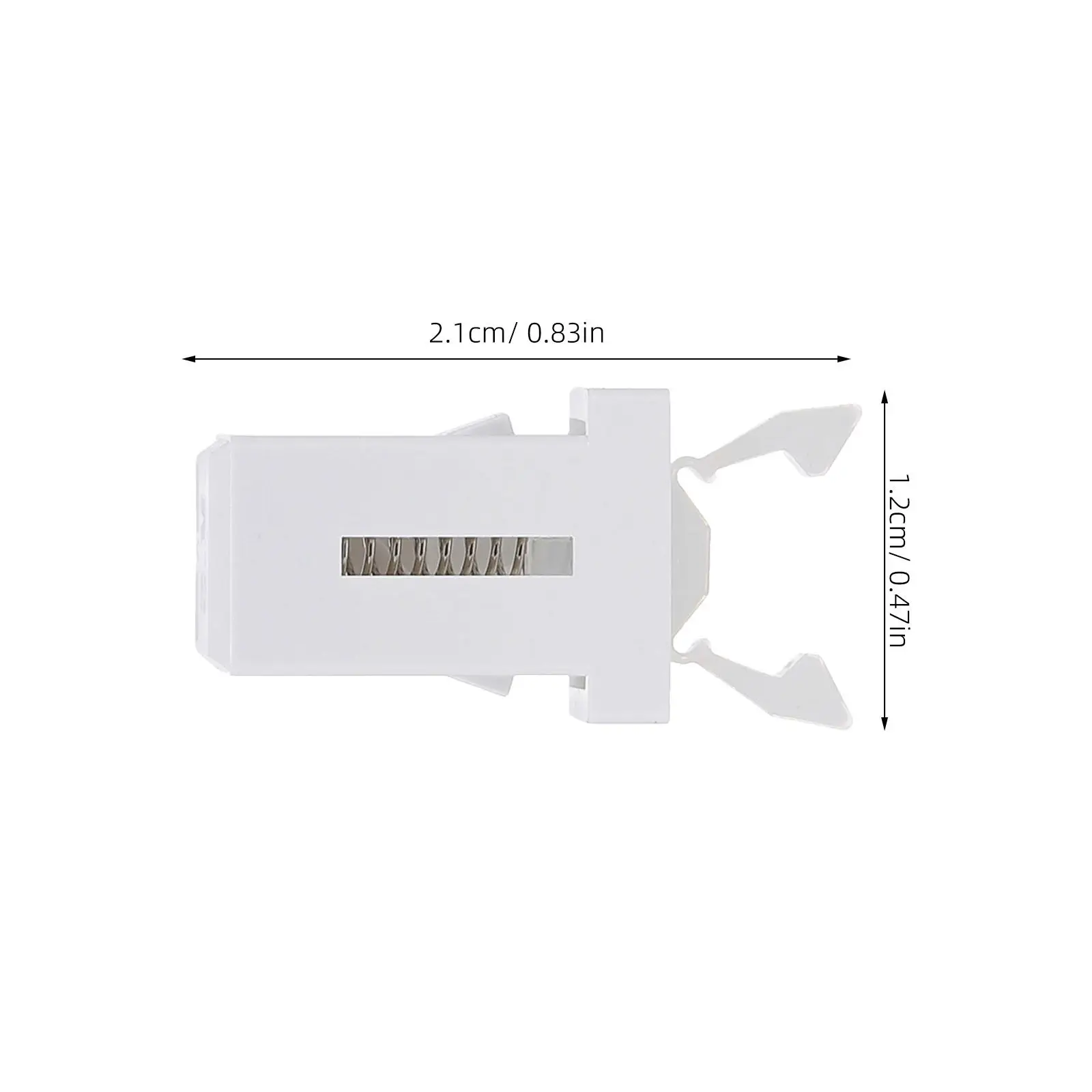 10 Pcs Lock For Trash Can Garbage Theft Latch Commercial Accessories Cans Replacement Bin Buckles For Trash Can Push-type Lock