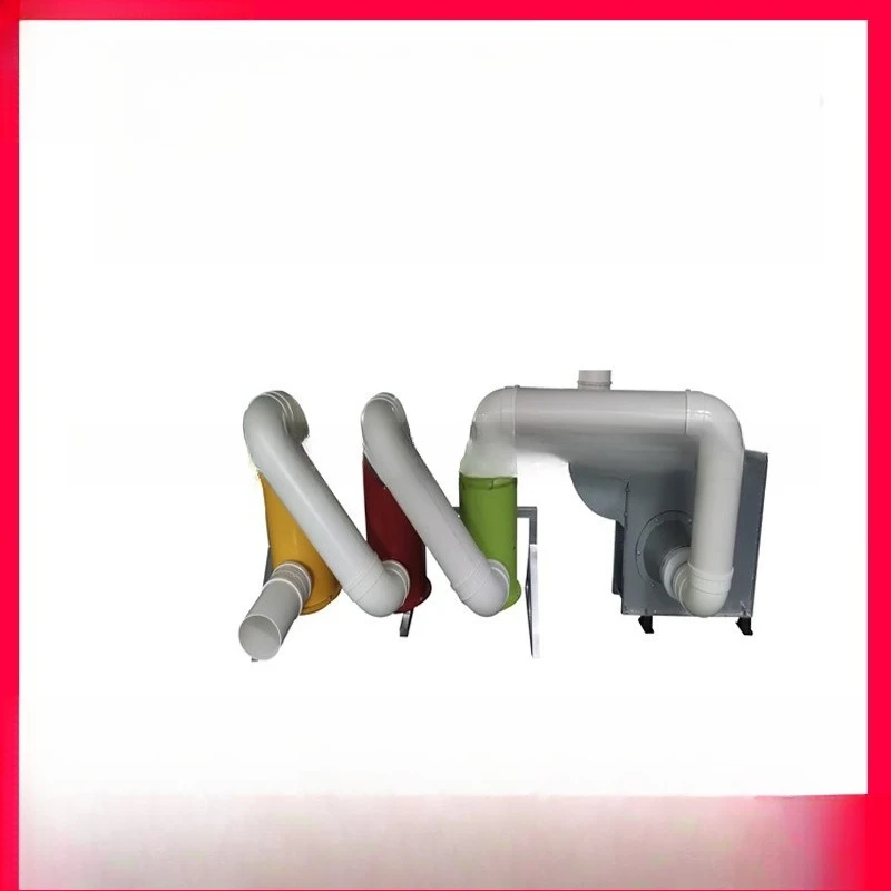 

Automobile testing station exhaust extraction system diesel engine exhaust three filters black smoke purifier