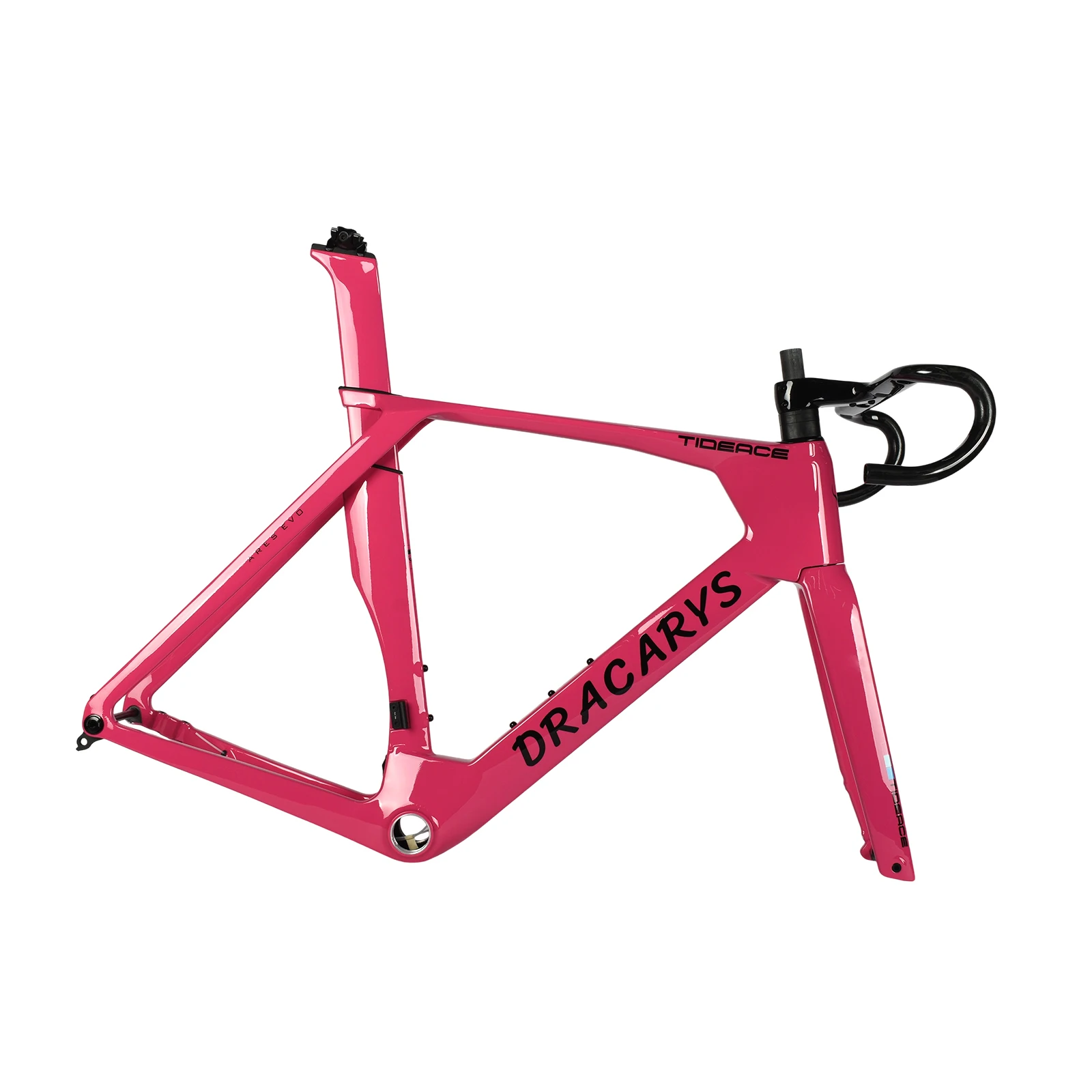 

Road Bike Frame Carbon Aero Design Support Max 700x32C Compatible Di2 Lightweight T47 Disc Brake Carbon Road Frame