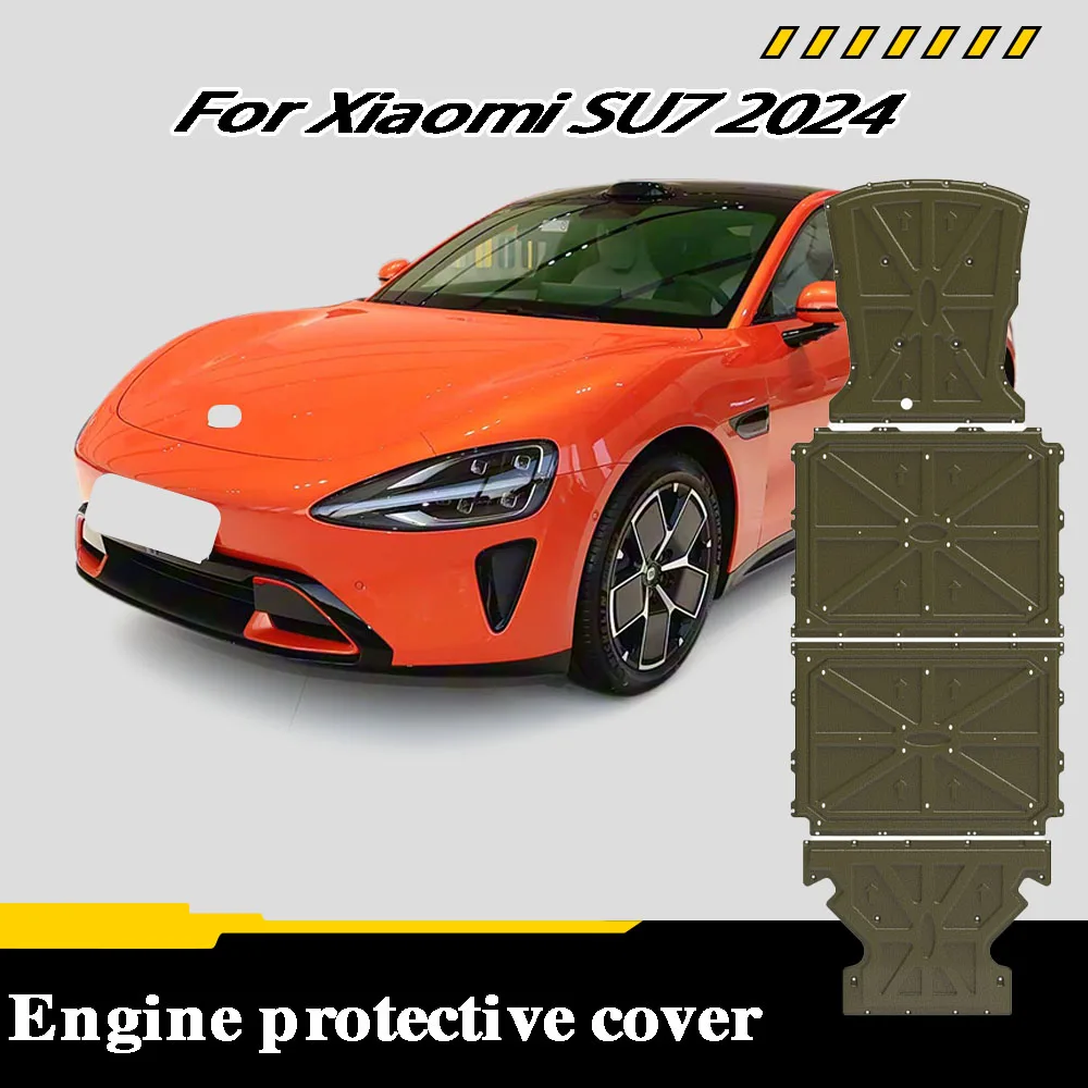 

For Xiaomi SU7 2024 700KM Protective Plate For Motor And Battery Chassis Guard Board Protection Plate