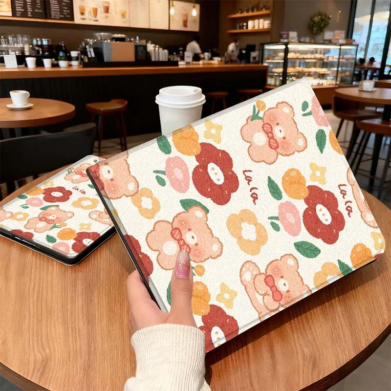 

Colorful flowers are cute For Huawei MediaPad MatePad Air M6 M5 M2 T10s T5 C5e 10 11 12 X 10.8 SE Pro Cover Tablet Case