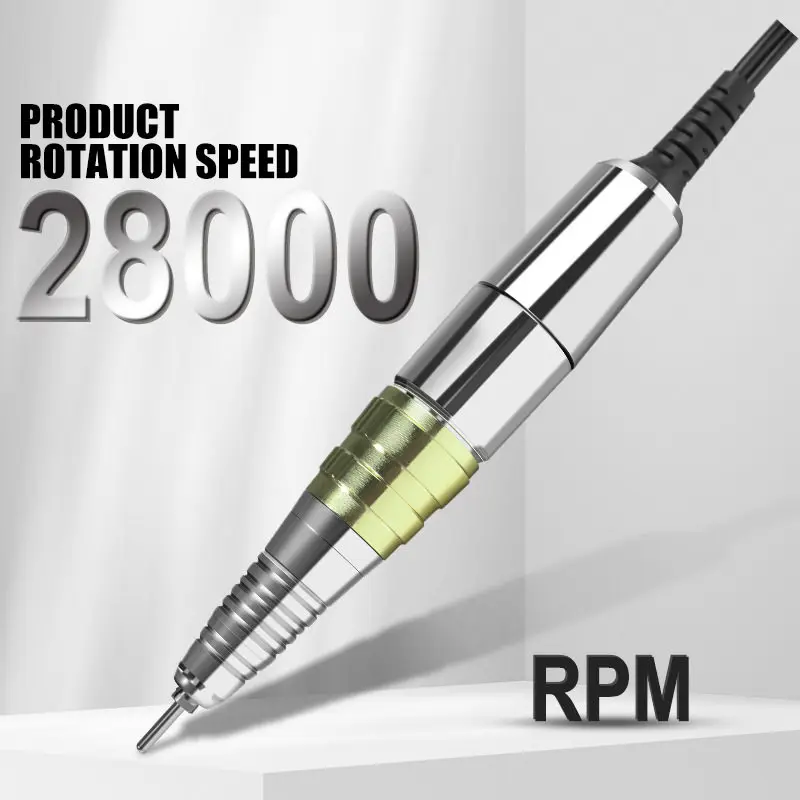 Quiet‑Nail‑Drill‑Gear Foot‑Pedal‑Speed‑Control‑Processor For Manicure‑Polishing‑Acrylic‑Nail‑Shaping‑Tasks