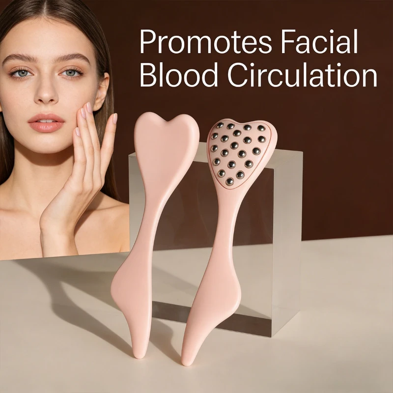 2026 New Beauty Massager 20 Beads Stainless Steel Eye Facial Ice Roller Cold Compress Apparatus New E-commerce Product