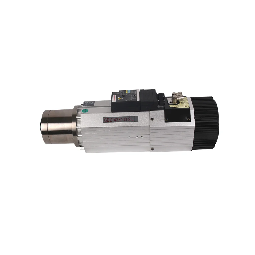 

low price ATC Tool quick Change Spindle Motor BT30 9kw air cooled Spindle for metal mold engraving and milling