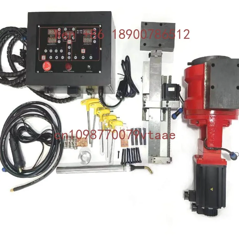 Portable external circular boring and welding machine lathe external machining