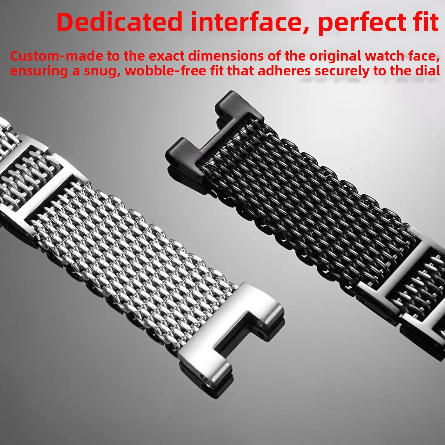 For Casio Watch G-SHOCK Stainless Steel Strap GST-B100/T120/W300/S310/S110 Modified Cool Shark Mesh Watchband metal Bracelet men view 5