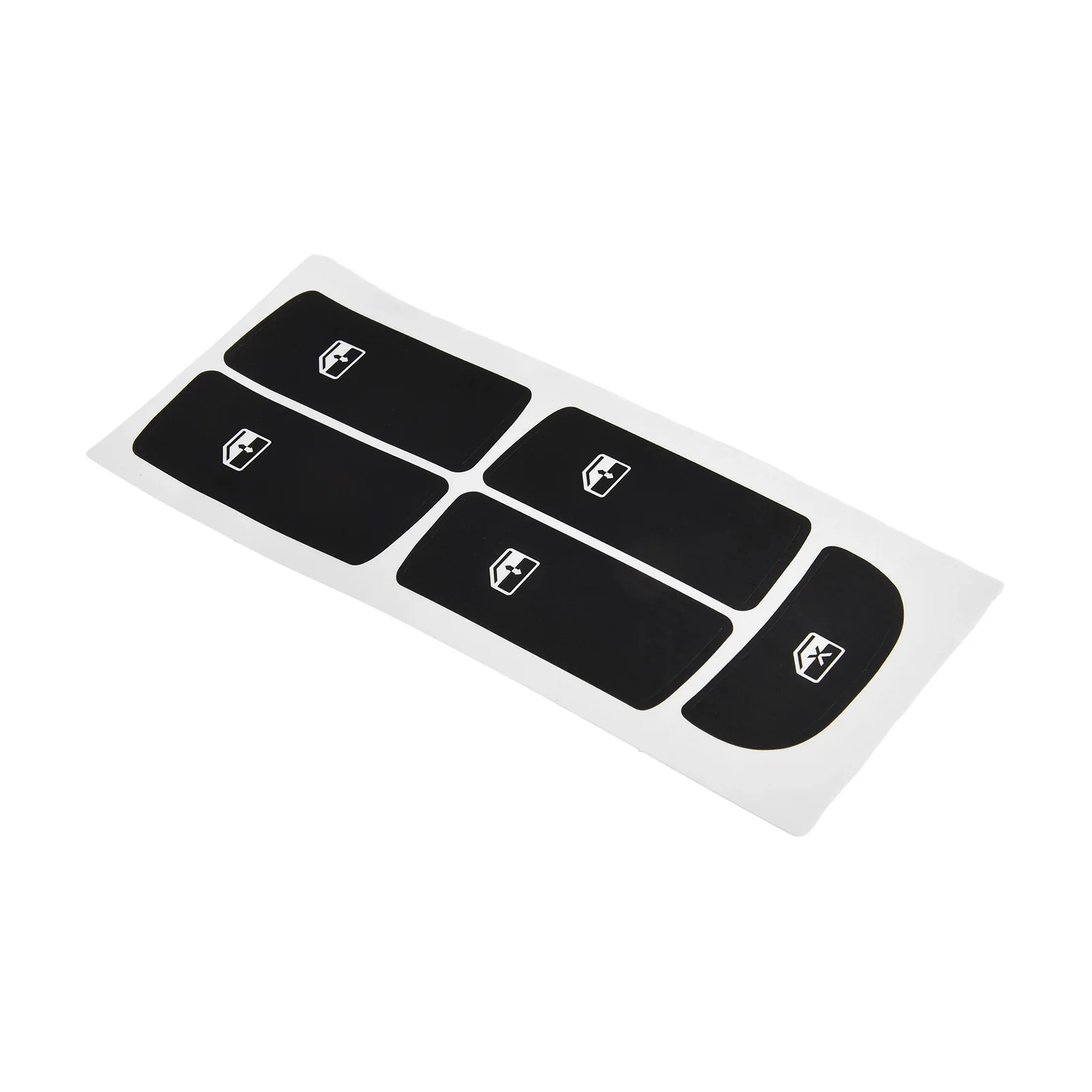 Black Button Decal Repair Kit for SAAB 9-3 2003-2012 Dashboard Controls to for restore Original Appearance and Legibility