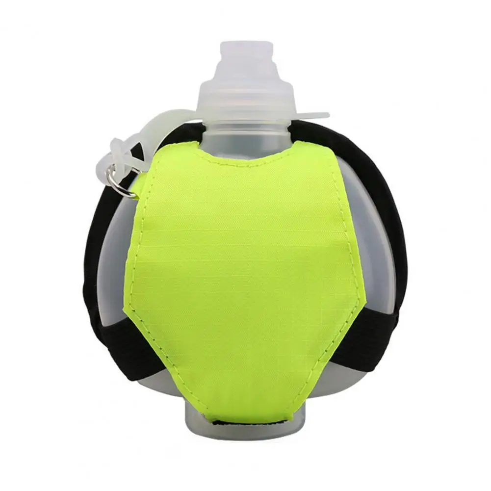 Nighttime Visibility Water Bottle Inhalable Sports Water Bottle Fluorescent Color Silicone Seal Sport Bottle for Nighttime