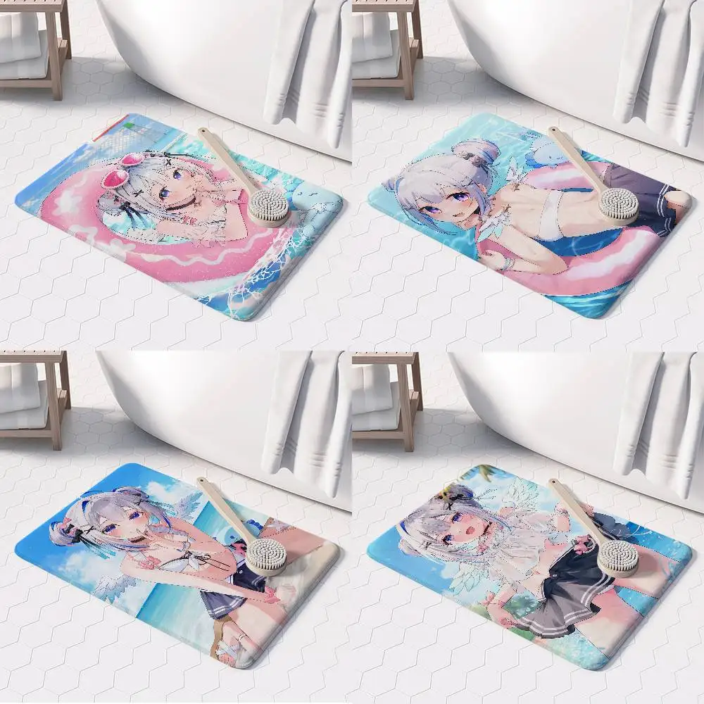 

Swimsuit Amane Kanata Floor Mat Printed Large Carpets Room And Bedroom Carpets Bathroom Anti Slip Door MATS Small Carpets