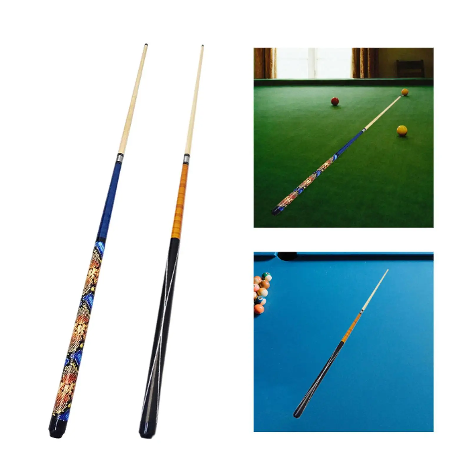 Pool Stick Billiard Pool Cue Stick 140cm 13.8mm Tip Punch Cue Wooden Billiard