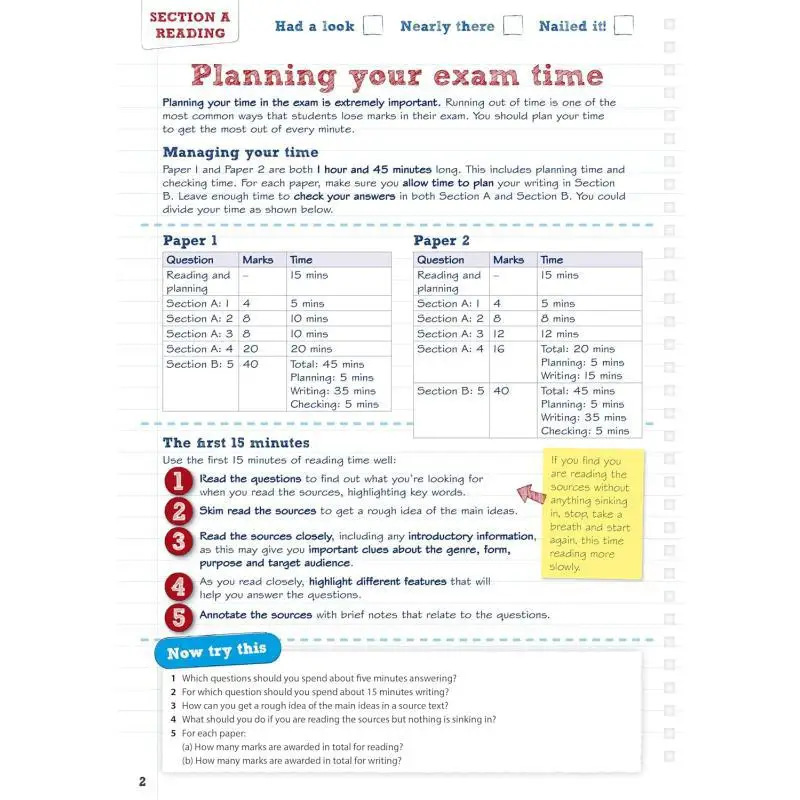 دليل مراجعة اللغة الإنجليزية من Pearson REVISE AQA GCSE بما في ذلك مراجعة عبر الإنترنت للامتحان 2025 و2026 9781447988052