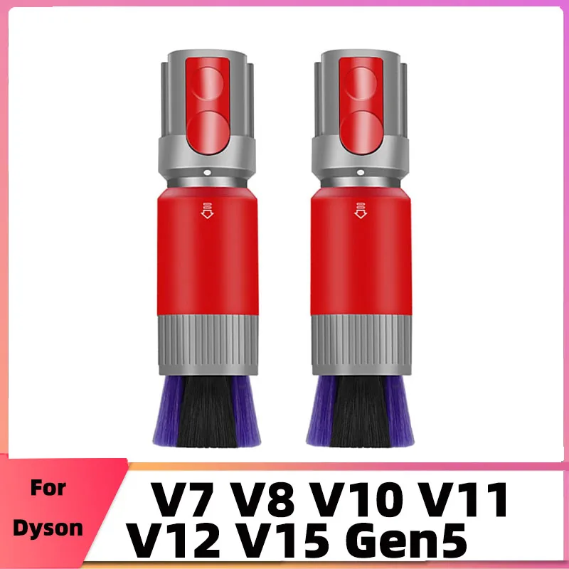 Traceless Dusting Brush For Dyson V7 V8 V10 V11 V15 V12 Gen5 Vacuum Cleaner Replacement Part Soft Bristle Dust Removal Brush