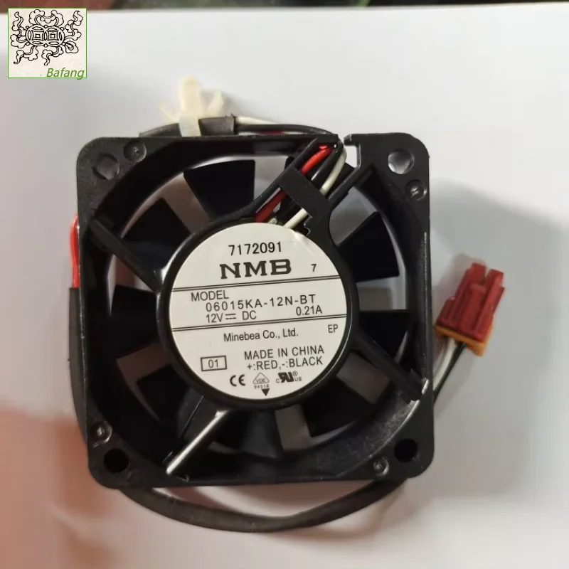 

Ltsf For NMB 06015KA-12N-BT DC 12V 0.21A 60x60x15mm 3-Wire Server Cooling Fan