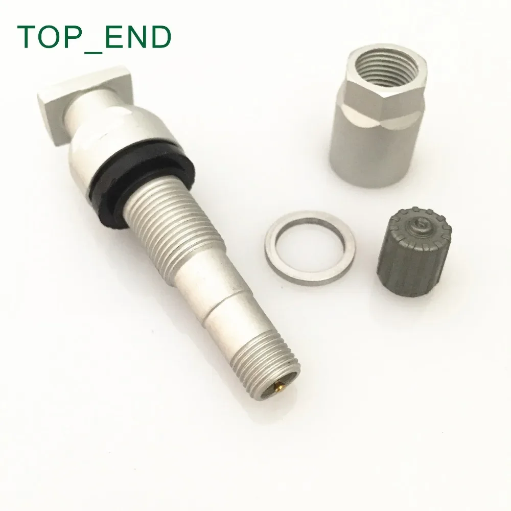 4 stks/set, TPMS Bandventielen voor JEEP Wrangler Legering Tubeless Ventiel Bandenspanningscontrolesysteem Sensor Stem