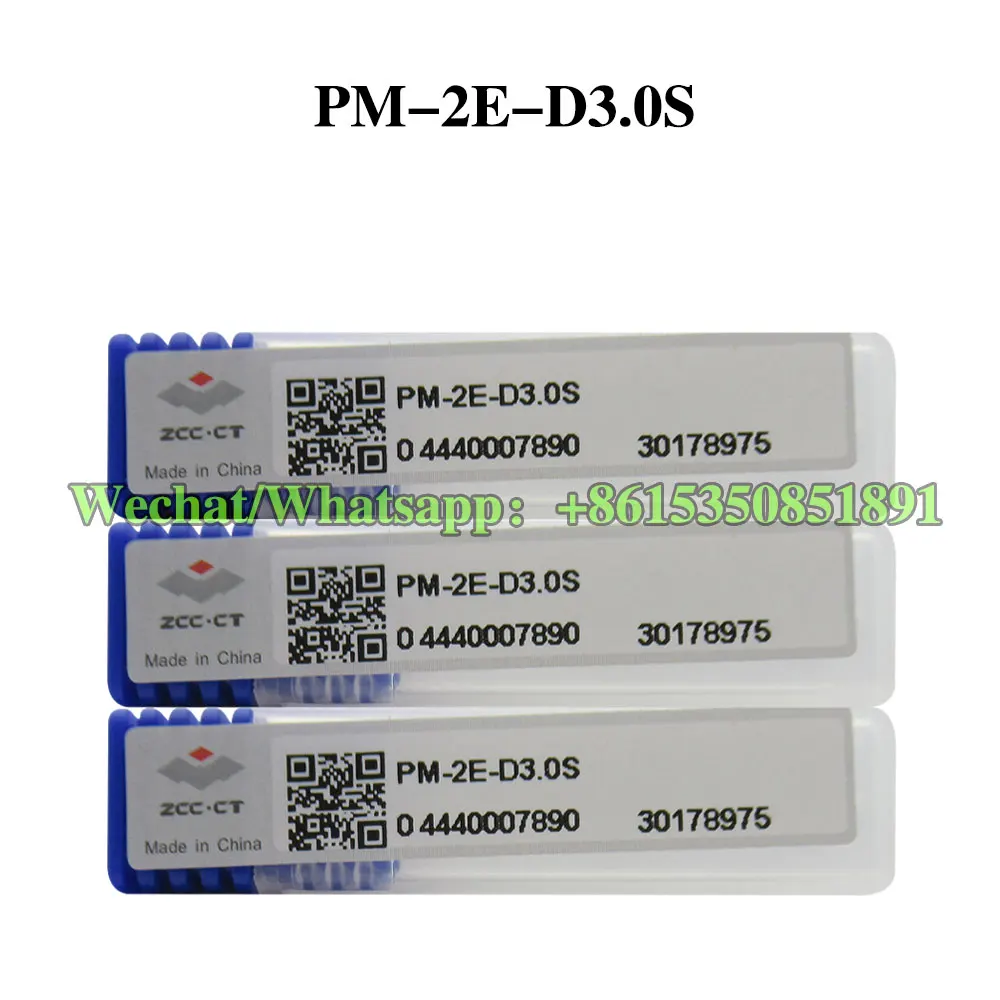 ZCC CT PM-2E-D1.0S PM-2E-D1.5S PM-2E-D2.0S PM-2E-D2.5S PM-2E-D3.0S PM-2E-D4.0S KMG405 超硬ソリッドエンドミル