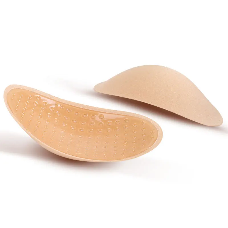 C 2pcs/set Soft Invisible Shoulder Pads Anti-Slip Naturally Increased Silicone