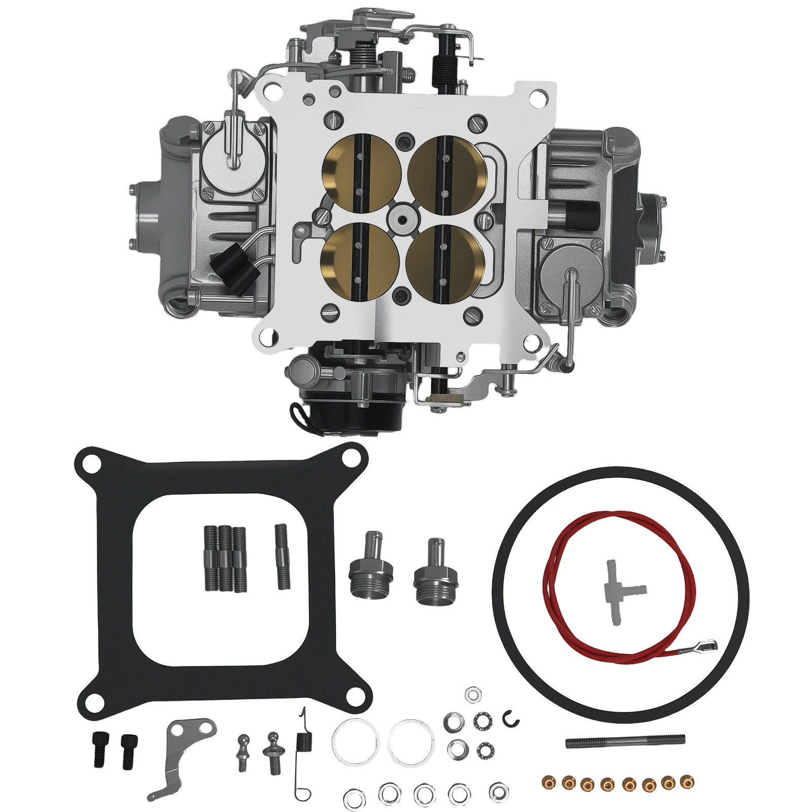 Racing 4 Barrel Carburetor 650CFM Square Bore Electric Choke BR-67255