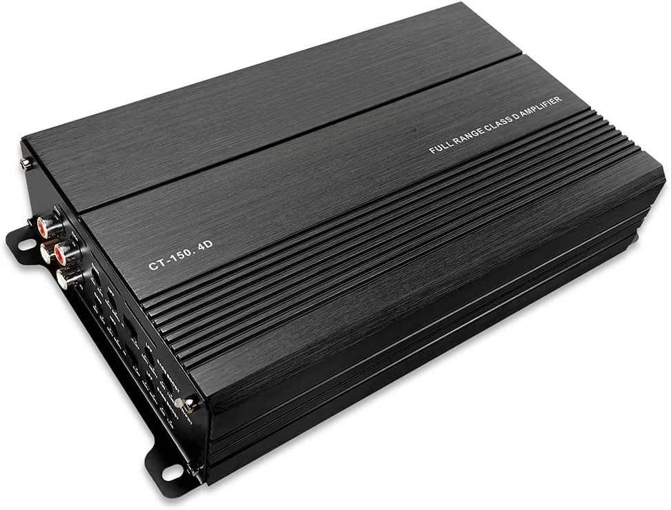 CT-150.4D مضخم صوت للسيارة كامل المدى من الفئة D 4 قنوات، 1000 واط RMS · مبيعات المصنع مباشرة