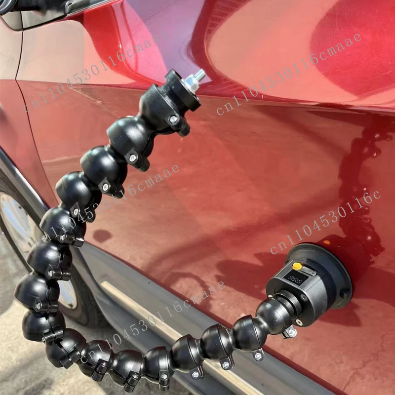 3-Inch Electric Suction Cup Pump Vacuum Suction Cup with Adjustable Dent Light Auto Dent Repair Tool Hail Dent Repair Kit
