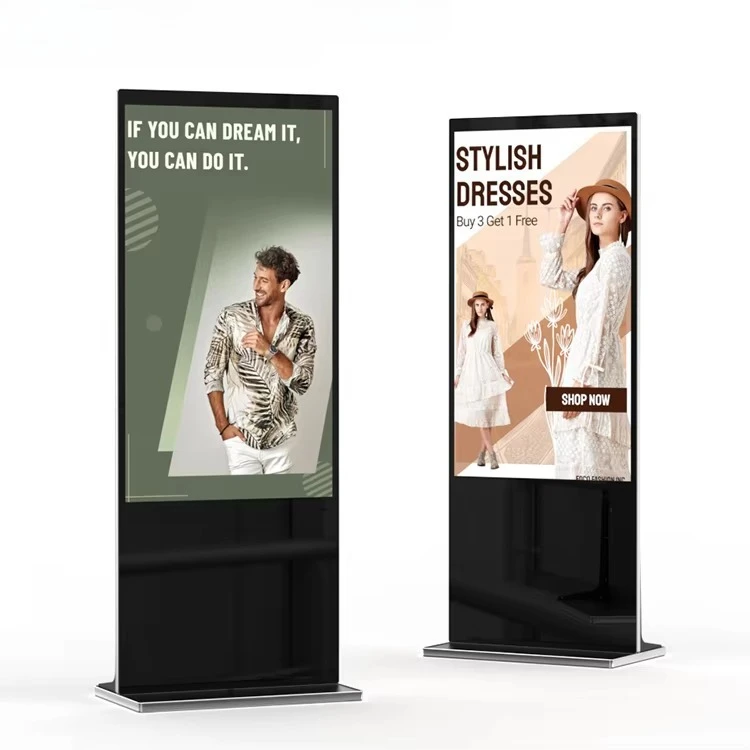 

Screenage In Stock Poland Warehouse LCD Advertising Display Interactive Panel Digital Signage Totem Floor Standing Touch Kiosk
