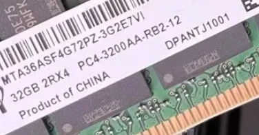 

Для модуля памяти Micron 32G 2RX4 PC4-3200A ECC REG MTA36ASF4G72PZ-3G2E7VI