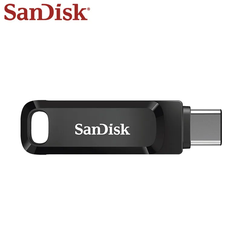 محرك أقراص فلاش SanDisk Ultra Dual OTG USB 3.2 Type-C محرك أقراص فلاش 64 جيجابايت 128 جيجابايت 256 جيجابايت 512 جيجابايت حتى 400 ميجا بايت/ثانية قرص فلاش الذاكرة لهاتف iPhone 15