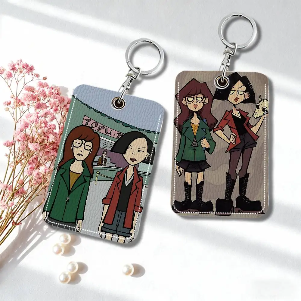 

Кожаный картхолдер D-DARIA M-MORGENDORFFER, брелок для ключей, держатель для пропусков и ID-карт