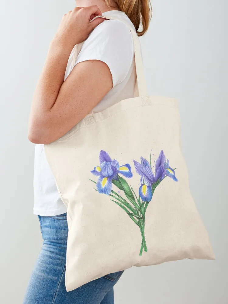 Purple Iris Hand Dr… - image