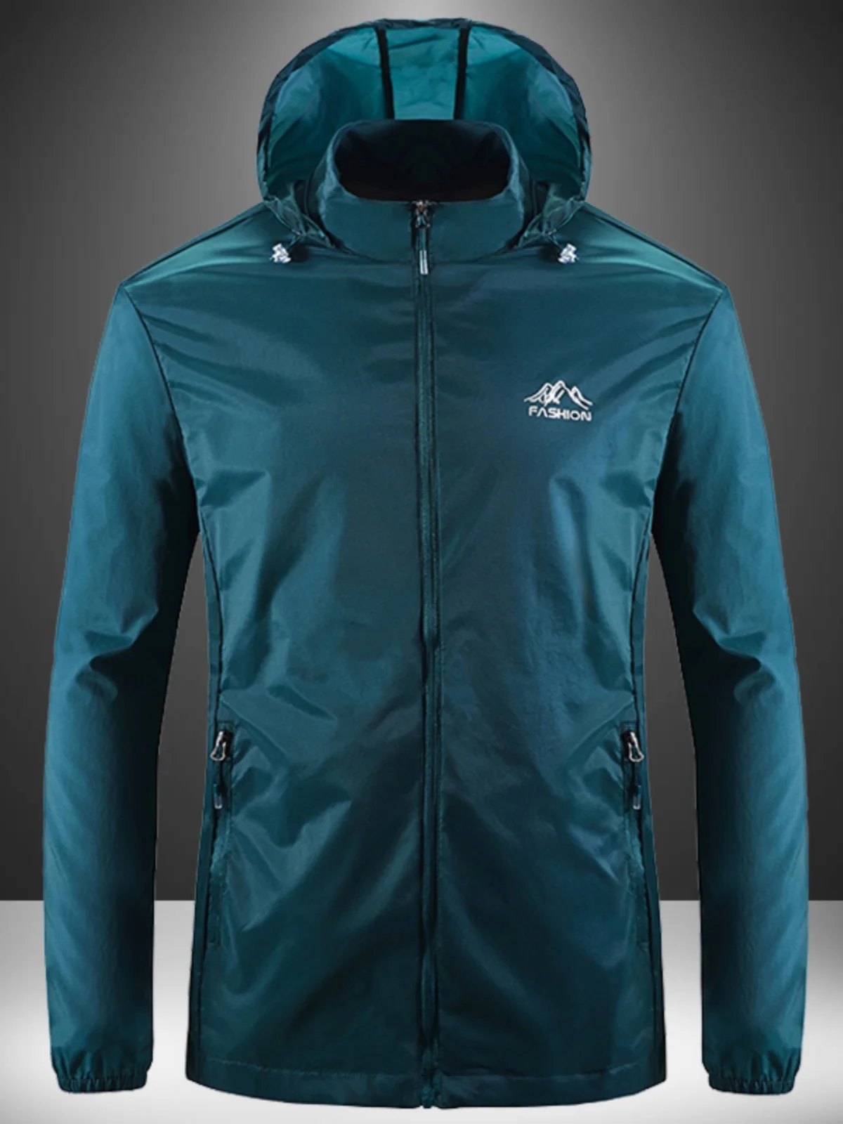 

Qui Dry Lightweight Breathable Ice Silk Sportswear Outdoor Sun Protection Clothing Men's Faionable Urban Sle Jaet