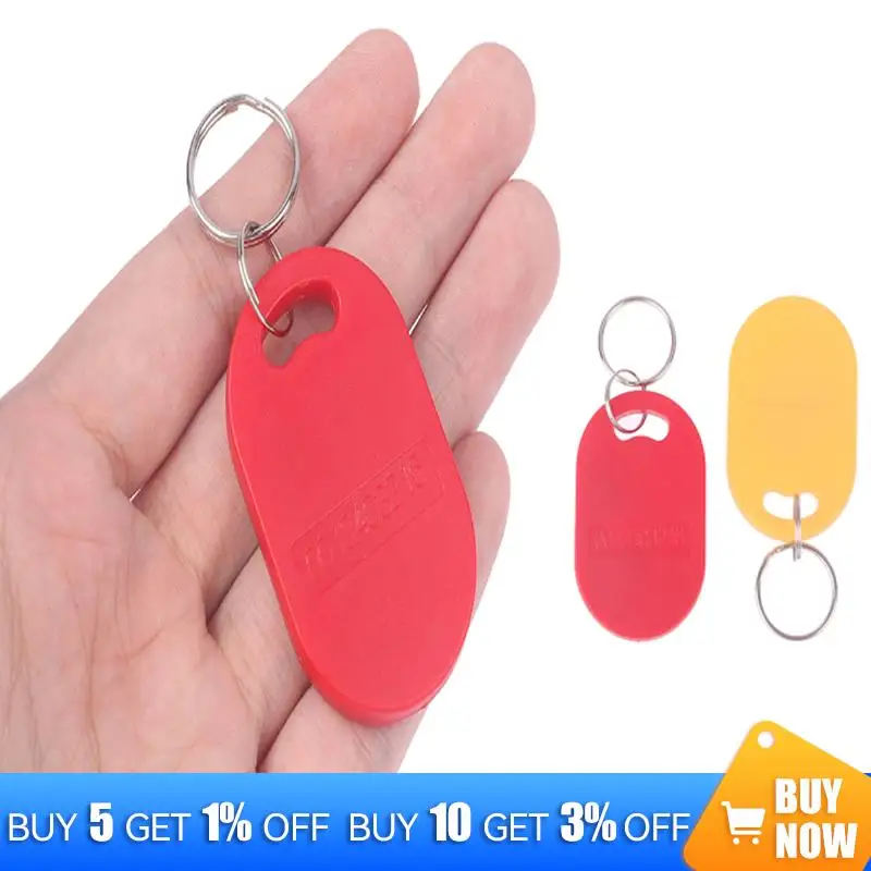 

Dual Chip Frequency RFID 125KHZ T5577 13.56MHZ Changeable Writable IC+ID Rewritable Composite Key Tags Keyfob