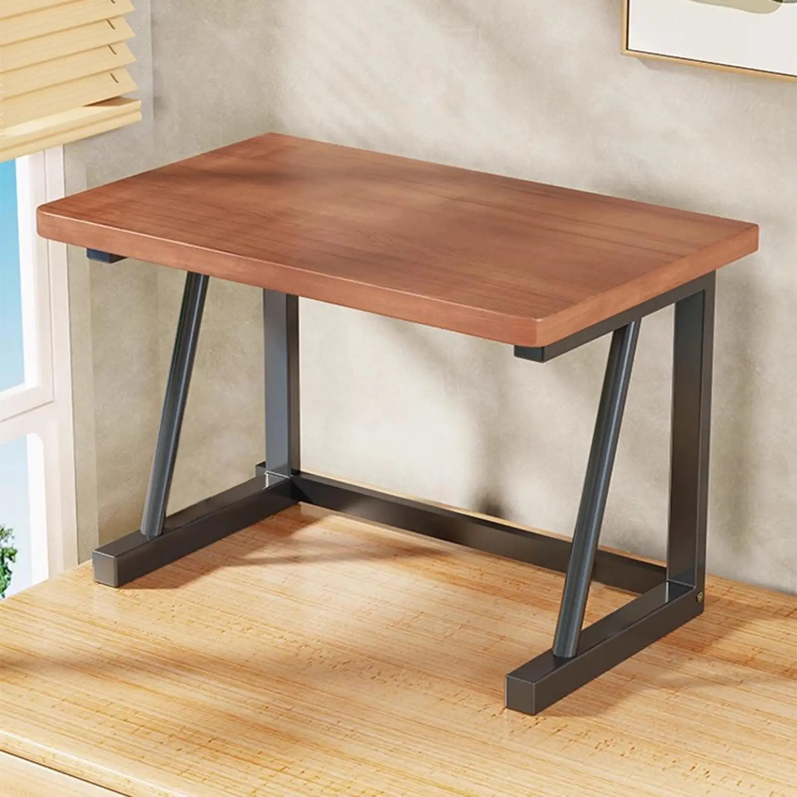 Desktop Printer Shelf 2 Tiers Desk Stable Printer Riser Stylish Printer Stand for Desk for Printer Home Copier